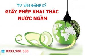 giay phep khai thac nuoc ngam