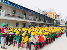 Huấn luyện an toàn lao động trong công trường xây dựng