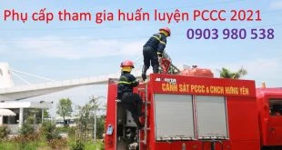Phu cap tham gia huan luyen PCCC 2021