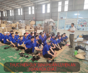 Thực hiện quy định huấn luyện an toàn hóa chất