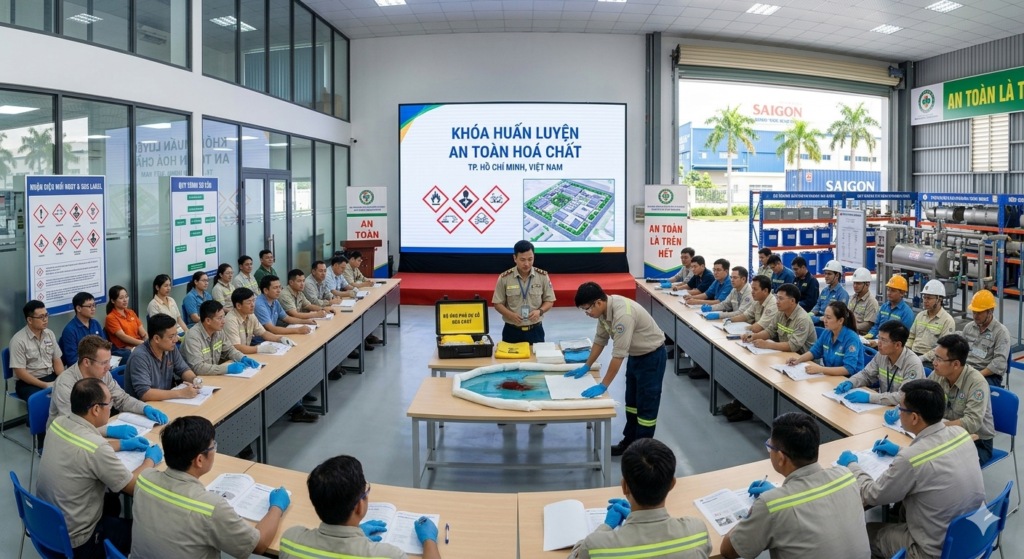Huấn luyện an toàn hóa chất nghị định 25 tại TP Hồ Chí Minh