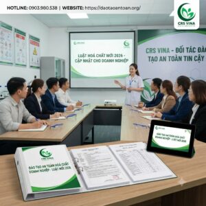 Dao tao an toan hoa chat cho doanh nghiep luat moi 2026